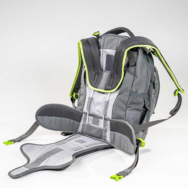 hejlite Grau Neongelb